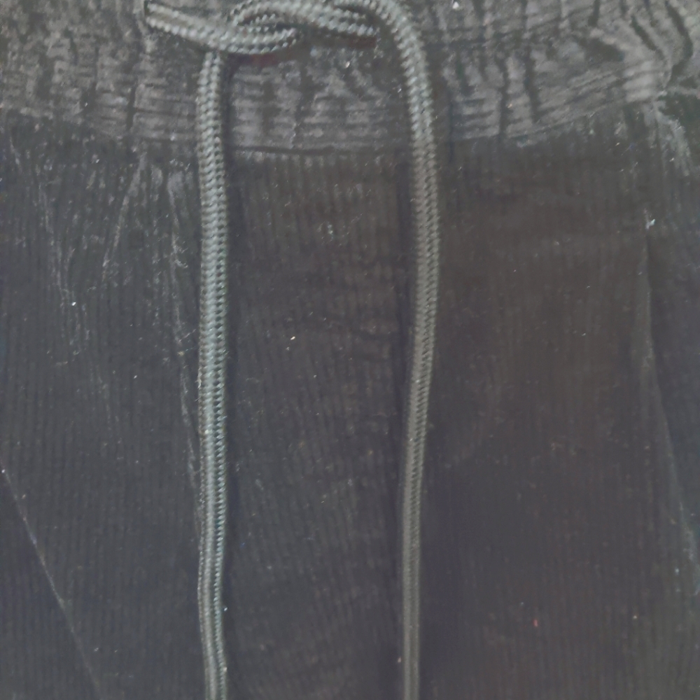 Black Corduroy Pants
